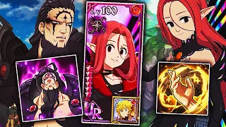 DEMON KING + FAIRY KING! RED CS GLOX IS REVIVED BY DEMON KING??  (Seven Deadly Sins: Grand Cross)