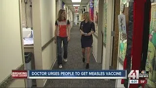 Doctors urge patients to get measles vaccine