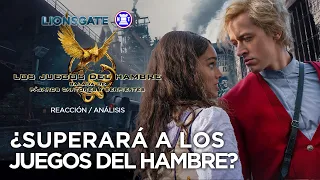 Los juegos del Hambre La Balada de pajaros cantores y serpientes reaccion al trailer y analisis