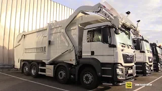 2020 MAN TGS 35.420 Garbage Truck - Exterior Walkaround - 2019 Nufam Karlsruhe