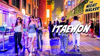 🇰🇷이태원 ITAEWON Friday Night Freedom! Hot girls and boys of Seoul Korea 4K60 Night Walk