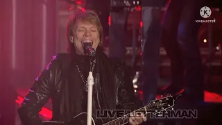 Bon Jovi live in Letterman Full Concert