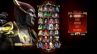 Mortal Kombat 9 - SHINNOK MOD - Expert Arcade Ladder - Gameplay @ (1080p) - 60ᶠᵖˢ ✔