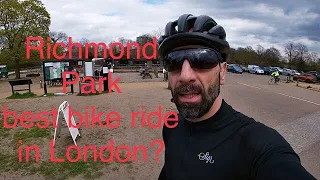 Is Richmond Park the best London cycle destination? Plus bonus visit to Sigma Sports