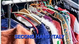 Vlog 501...SECOND HAND ITALY 🇮🇹. Готовимся к холодам,  много шерсти...