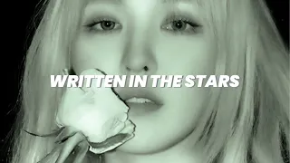 john legend x wendy - written in the stars // slowed & reverb + rain