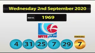 NLCB Lotto Plus Wednesday 2nd September 2020