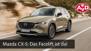 AvD Fahrberichte: Mazda CX-5 (2022) - Evolution oder Revolution?