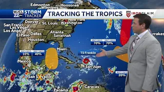 Tracking Tropical Storm Franklin and more