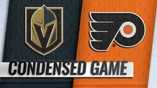 10/13/18 Condensed Game: Golden Knights @ Flyers