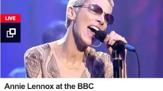 Annie Lennox at the BBC