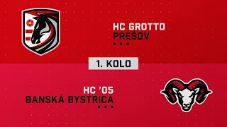 1.kolo HC Prešov - HC 05 Banská Bystrica HIGHLIGHTS