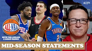 2024 NBA Midseason Report: MVP, title contenders, and the next generation