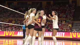 ASU Volleyball: Sun Devils lose 3-0 to rival Arizona