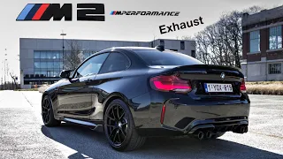 BMW M2 LCI with M Performance exhaust
