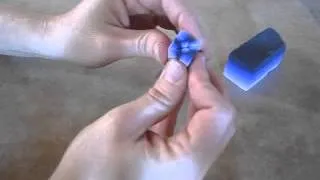 How to form a right triangle cane