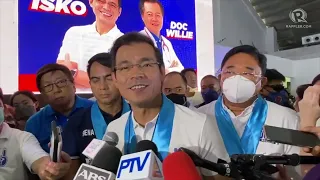 Will Isko Moreno withdraw from presidential race to give way to Robredo?