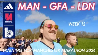 MAN - GFA - LDN: Training for a Good For Age time at Manchester Marathon 2024 - Week 12 - Taper