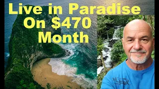 His basic costs in Bali are $470 Month