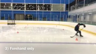 6 skating progression hockey drills