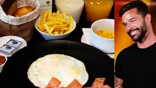 El desayuno de Ricky Martin que descolocó al personal del hotel en Córdoba