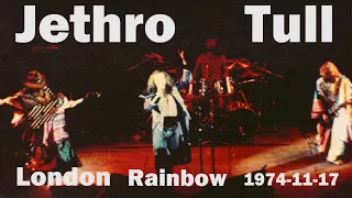 Jethro Tull live audio 1974-11-17 London Rainbow Theatre