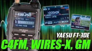 Yaesu FT-3DE #05 📱 C4FM, Wires-X & GM