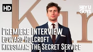 Edward Holcroft Interview - Kingsman: The Secret Service Premiere