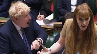 ‘BARE-FACED CHEEK!’ Boris mocks Angela Rayner for wanting to rejoin EU