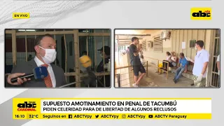 Supuesto amotinamiento en el penal de Tacumbú