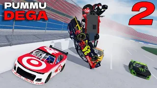 NASCAR Pummu Talladega Ai Crash Compilation #2