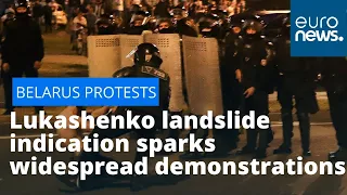 Belarus election protests: Lukashenko landslide victory sparks widespread demonstrations