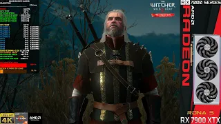 The Witcher 3 Ultra+ Settings Ray Tracing RSR 4K | RX 7900 XTX | R9 7900X 3D