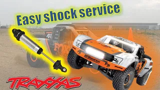 Traxxas Unlimited Desert Racer (UDR) Shock Absorber Removal Service and Rebuild