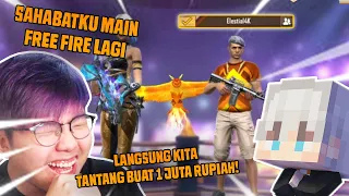 Aku Tantang @ElestialHD Main Free Fire untuk 1 Juta Rupiah!