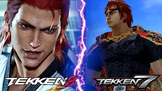 TEKKEN 8 VS Tekken 7 - Gameplay Comparison