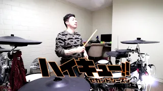 BURNOUT SYNDROMES - FLY HIGH!! (Haikyuu!! S2 OP 2 Full) (Drum Cover)