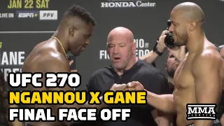 Francis Ngannou Promises 'Explosive Knockout' During Final Faceoff With Ciryl Gane | UFC 270