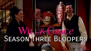 Will & Grace Season 3 Bloopers - 4K Upscale using Machine Learning