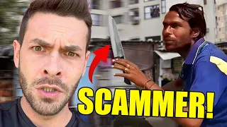 Indian Scammer Uses Hinduism to Scam People for Money !