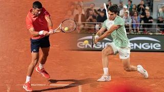 French Open Showdown: Novak Djokovic Takes On Carlos Alcaraz