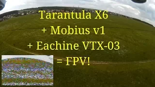 Бюджетная FPV-система для квадрокоптера. Часть 2 - облёт системы, первый опыт FPV!