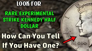 Rare Experimental Kennedy Half Dollar You Should Look For - Worth $25,000++