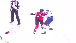 NHL Fight - Jets @ Senators - 2020 02 20