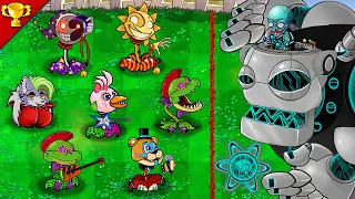 Plant vs Zombies : FNAF Team vs S-Zomboss | Who Will Win ? ( pvz animations 2022 )