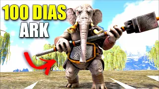 ¡Sobrevivo 100 Días en una ISLA DESIERTA en ARK HARDCORE! Temporada 2 | Capitulo 6