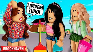 A VIZINHA FOLGADA que SE ACHAVA a DONA da RUA | Historinhas Brookhaven Roblox| Bibi e Lud