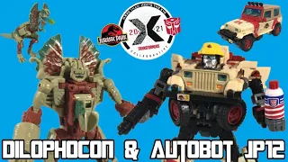 Dilophocon & Autobot JP12 Review - Transformers X Jurassic Park Collaborative