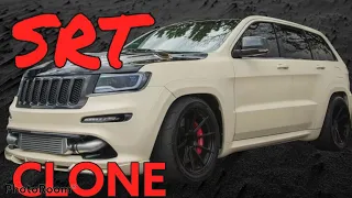 Jeep SRT CLONE, jeep srt8 conversion from a jeep grand Cherokee Laredo.