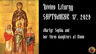 Divine Liturgy - Afterfeast of the Elevation of the Cross - September 17, 2023